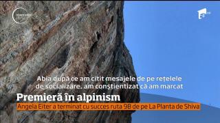 Premieră în alpinism. O femeie a escaladat una dintre cele mai periculoase stânci din lume