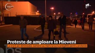 Sunt proteste de amploare la Mioveni!