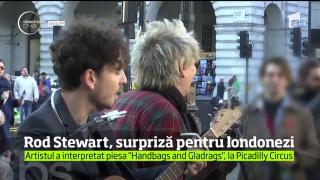 Rod Stewart, surpriză de proporţii pentru londonezi