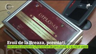 Eroii de la Breaza, premiați