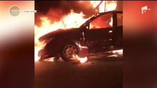 Scene desprinse din filmele de groază! Noi detalii despre accidentul ÎNFIORĂTOR din Capitală, în care o femeie a murit, iar sora ei aproape a ars ca o torţă