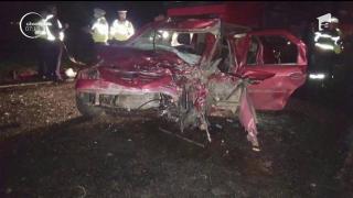 Accident teribil în judeţul Călăraşi! Doi oameni au murit, iar alţi cinci au fost răniţi
