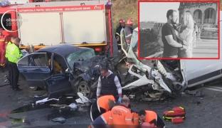Octavia și Alexandru, două dintre victimele accidentului din Constanța, au pierit striviți în mașină. Au fost loviți de o autoutilitară ajunsă pe contrasens