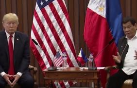 Donald Trump are o relaţie grozavă cu preşedintele Filipinelor, care zilele trecute a mărturisit că a ucis un om