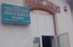 Elevi în pericol, la o şcoală din Gorj! Clasele au fot cuprinse de un fum gros din senin (VIDEO)