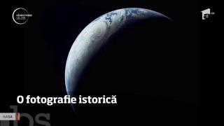 NASA a postat o imagine veche de 50 de ani care înfăţişează Pământul fotografiat din spaţiu