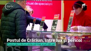 România a trecut la meniul de post! Mai sunt 40 de zile până la marele ospăţ de Crăciun. Ce ne recomandă nutriţioniştii