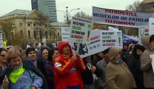 Cel mai mare protest al medicilor de familie, în fața Guvernului
