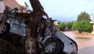 Dezastru de proporții biblice lângă Atena