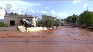 Zi de doliu în Grecia, după potopului de lângă Atena. Bilanţ sumbru cu cel puţin 15 morţi în urma inundaţiilor catastrofale