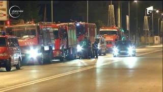 Alertă la reşedinţa ambasadorului Nigeriei la Bucureşti. Un incendiu a pornit de la subsolul vilei (VIDEO)
