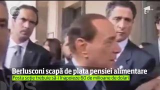 Berlusconi devine şi mai bogat după o decizie în instanţă! Fosta soţie are să-i dea milioane de dolari (VIDEO)
