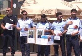 Jandarmul operat pe creier s-a întors acasă, cu ajutorul camarazilor săi!