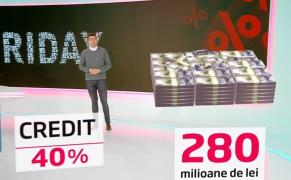 40 % dintre produsele achiziţionate de Black Friday în România au fost plătite cu credite. Românii s-au îndatorat pentru reduceri