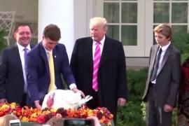 Donald Trump a graţiat primii săi doi curcani, înainte de Ziua Recunoştinţei