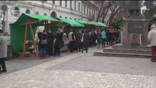 La Odorheiul Secuiesc, gospodarii şi-au scos pe tarabe ce-au mai bun în cămară