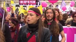 Proteste de Ziua internaţională contra violenţei împotriva femeilor