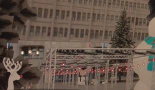 Primăria Ploieşti a plătit 37.000 de lei pentru câteva poze cu efect 3D şi nişte boxe montate pe stâlpi, decoraţiunile oraşului pentru Sărăbătorile de iarnă