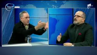 Bătaie generală într-un studio TV! Doi invitaţi au trecut de la insulte la o luptă corp la corp (VIDEO)