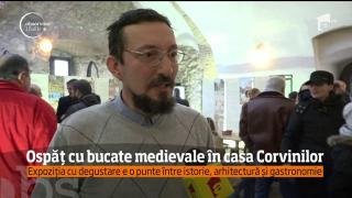 Castelul Corvinilor a devenit raiul celor îndrăgostiţi de istoria culinară!