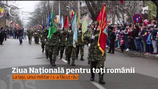 Românii din toată ţara au sărbătorit Ziua Naţională. Veteranii de război au avut lacrimi în ochi