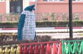 Pinguini controversaţi la Ploieşti. Figurinele au stârnit revolta trecătorilor și au fost mutați!