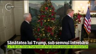 Donald Trump, supus unor teste medicale la începutul anului viitor
