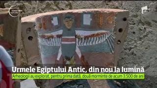 Două noi morminte pline cu vestigii antice, descoperite de arheologi în Egipt