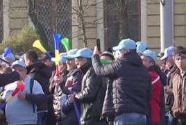 Modificările la Codul Fiscal au scos mii de sindicalişti în faţa Guvernului. Un nou protest va paraliza centrul Capitalei (Video)