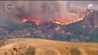 Dezastru în California. Focul a mistuit o suprafaţă mai mare decât New York-ul şi Boston la un loc