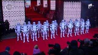 Prinţii William şi Harry au fost printre invitaţii de onoare la premiera „Star Wars: The Last Jedi” din Londra (Video)