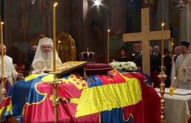 Înmormântarea Regelui Mihai. Slujbă impresionantă la Patriarhie. S-a cântat Hristos a Înviat