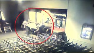 Jaf ca-n filme în Constanţa. Hoţii au furat mai multe bancomate cu o mașină de teren