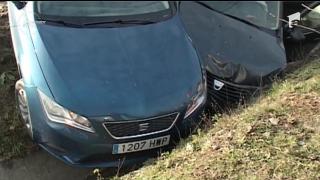 Două surori din Gorj au ajuns la spital, după ce tatăl lor a intrat cu maşina într-o depăşire periculoasă