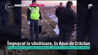 Filmul tragediei din Dâmboviţa. Fiul primarului din Ludeşti a fost ucis în timp ce vâna mistreţi (Video)