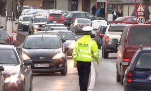 Trafic aglomerat pe drumurile din Valea Prahovei!