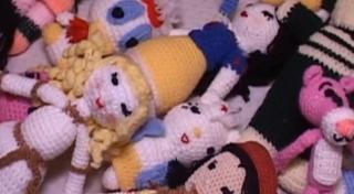 Casa păpușilor croşetate din Huşi