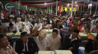 Nuntă cu peste 400 de cupluri, în Indonezia