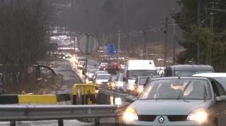 Minivacanţa de Revelion s-a încheiat cu aglomeraţie în trafic, pe drumurile României