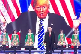 Nea Mărin a ajuns în presa internaţională, după ce a intrat în pielea lui Donald Trump, în noaptea de Revelion