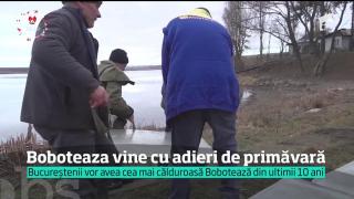 Nu vom avea gerul Bobotezei. Temperaturi de primăvară în toată ţara, crucile de gheaţă s-au confecţionat în depozite frigorifice