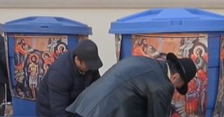 Mii de bucureşteni s-au strâns pe Dealul Mitropoliei, ca să primească apă sfinţită de Patriarhul Daniel