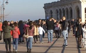 Temperaturi de record încălzesc România! Mercurul din termometre a ajuns astăzi aproape de 20 de grade, în mai multe oraşe