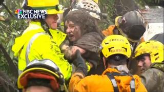 Video: o adolescentă a fost salvată dintr-un uriaş val de nămol care a distrus o localitate din California