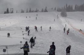 Pârtia de la Șureanu, preferată și de președintele Iohannis, este căutată de mii de turiști