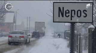 Patru copii spulberaţi de o şoferiţă în Bistriţa, în drum spre şcoală