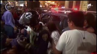 Accident teribil cu cel puţin 6 victime, după ce o maşină de poliţie a spulberat un grup de pelerini