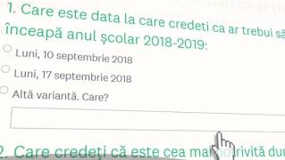 Elevii şi părinţii sunt întrebaţi de Ministerul Educaţiei dacă vor vacanţe mai lungi, sau mai scurte