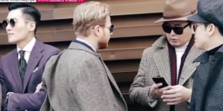 Târg de modă masculină la Florenţa. Adina Buzatu nu a lipsit de la evenimentul devenit deja tradiţie