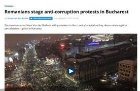 Protestele din România, în presa internaţională! Marile publicaţii străine au scris despre manifestaţiile anti-corupţie